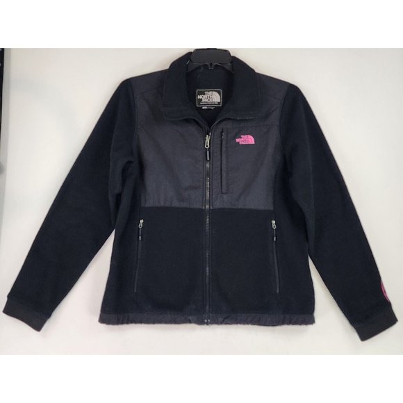 The North Face Jackets & Blazers - The North Face Denali Jacket Medium Black Pink Ribbon Breast Cancer Awareness